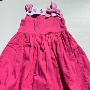Janie and Jack hot pink, size 4, dress